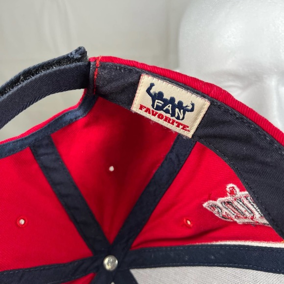 Minnesota Twins Embroidered MLB Red White Blue Logo Baseball Cap Hat Hook Loop - Picture 6 of 8